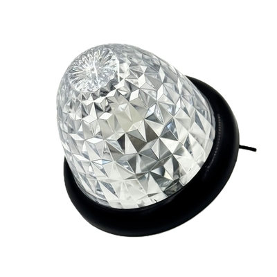 絆&times;竹村商会【LED超拡散マーカー12/24V共用　黒リングｖｅｒ】ルーセントバルブ入り！リーズナブルで驚異の拡散力と明るさ♪（プラ製クリアレンズ/全９色）