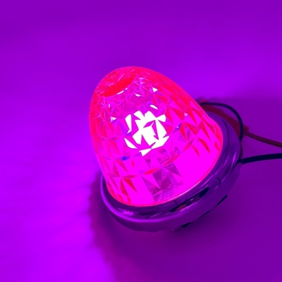 絆&times;竹村商会【LED超拡散マーカー　12/24V共用】ルーセントバルブ入り！リーズナブルで驚異の拡散力と明るさ♪（ピンクレンズ/ピンク）