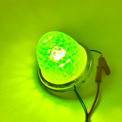 絆&times;竹村商会【LED超拡散マーカー　12/24V共用】ルーセントバルブ入り！リーズナブルで驚異の拡散力と明るさ♪（蛍光イエローレンズ/ホワイト）