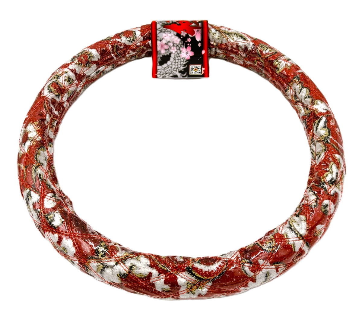 業界初！！ラメ入りビニール付金華山ダブルステッチハンドルカバー