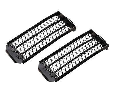 【鉄製スノーヘルパー２個セット　大型トラック用】１車に１台！雪国の必須アイテム♪雪で埋まっても脱出可能！