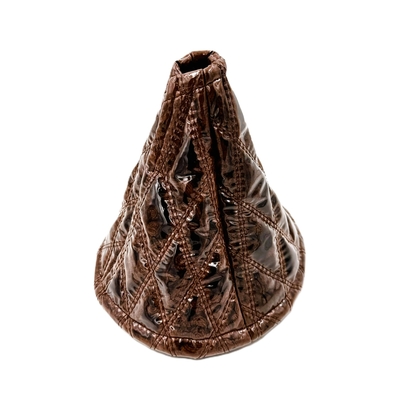 業界初！【ビニール付き金華山ダブルステッチシフトブーツカバー　20ｃｍ】（ローレルブラウン）