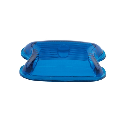 【角マーカーレンズ　ガラス製】前開き式角マーカー用（スカイブルー）