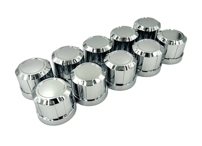 ISO33ｍｍ&times;高さ40ｍｍ【シャインデコナットキャップ　10ヶ入】こだわりの側面形状♪洗練されたフォルムの樹脂製ナットカバー