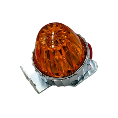 板橋【ミニサイドマーカー　球無し　ステー付き】S91、S92レトロミニマーカー！バイクやステップのワンポイントに♪（オレンジ）