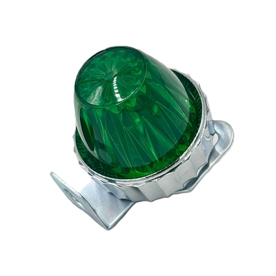 板橋【ミニサイドマーカー　球無し　ステー付き】S91、S92レトロミニマーカー！バイクやステップのワンポイントに♪（エメラルドグリーン）