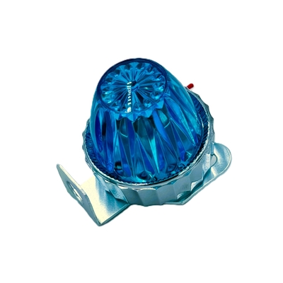 板橋【ミニサイドマーカー　球無し　ステー付き】S91、S92レトロミニマーカー！バイクやステップのワンポイントに♪（スカイブルー）