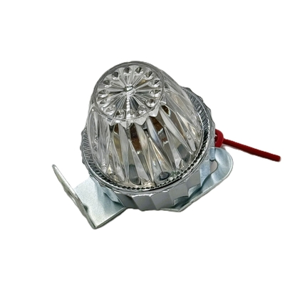 板橋【ミニサイドマーカー　球無し　ステー付き】S91、S92レトロミニマーカー！バイクやステップのワンポイントに♪（クリア）