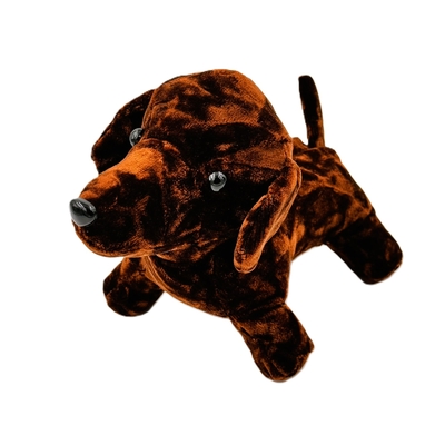 【金華山ぬいぐるみ】可愛いミニチュアダックスフンド仕様♪（チンチラブラウン）