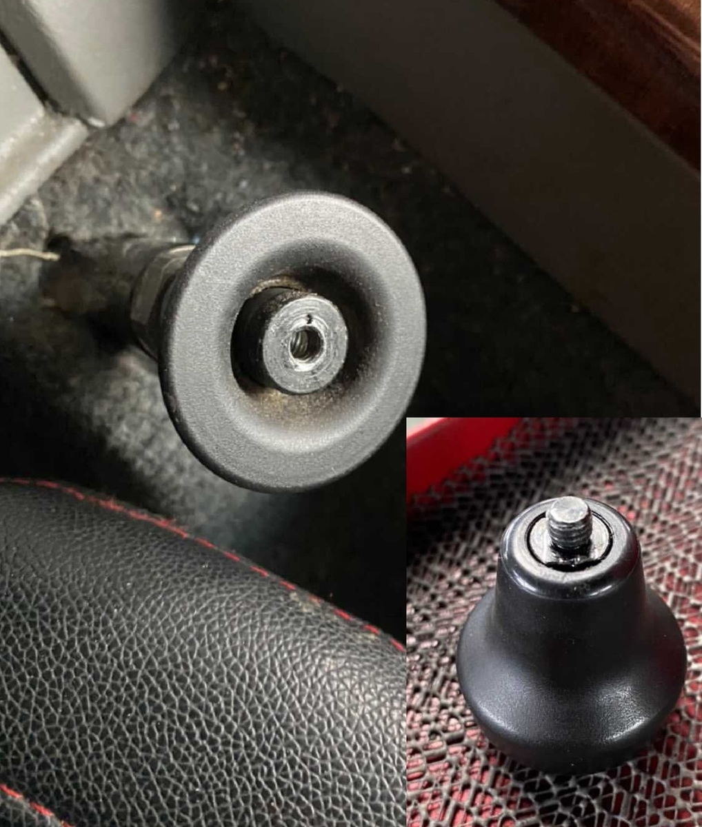 改訂版 サイドブレーキノブ 大型トラック用 先端を交換して遊べる クリア トラックショップ絆