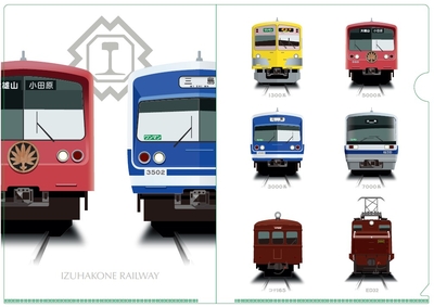 ６車両クリアファイル