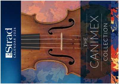 2026年 The Strad カレンダー The Canimex Collection