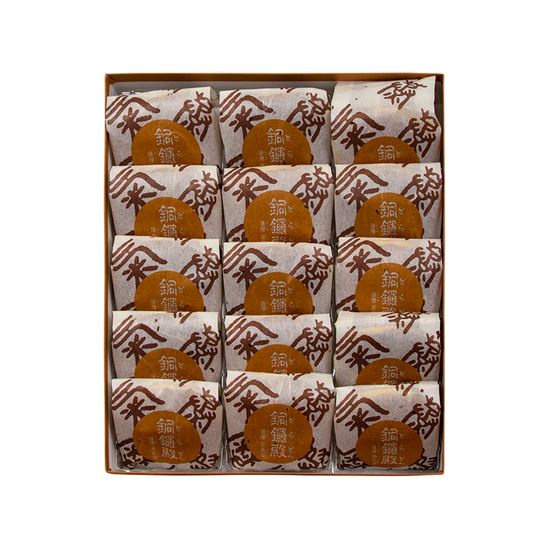 銅鑼殿（どらどん） 15個入 | 薩摩蒸氣屋