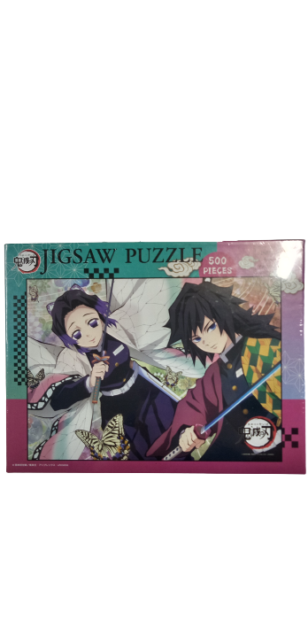 鬼滅の刃ジグソーパズル 胡蝶しのぶ 富岡儀勇 500ピース オットネットショップ 鬼滅の刃ジグソーパズル 胡蝶しのぶ 富岡儀勇 500ピース オットネットショップ
