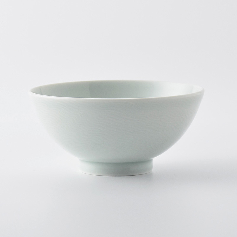 波模様の青磁茶碗 茶碗・めし碗