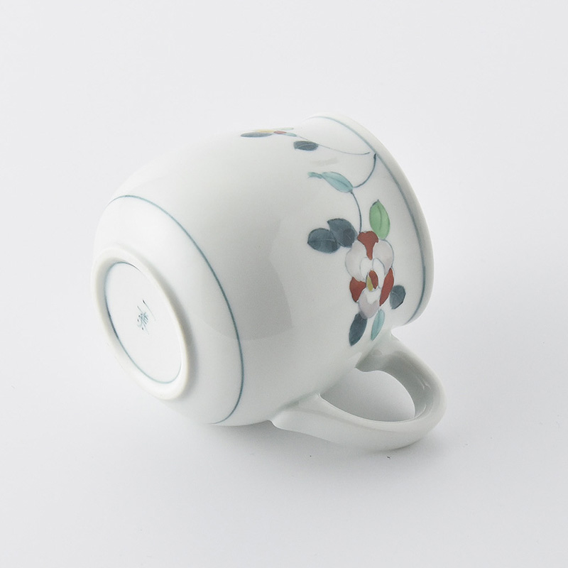 嘉泉窯】一葉 バラマグカップ | 三川内焼オンライン・ショップ