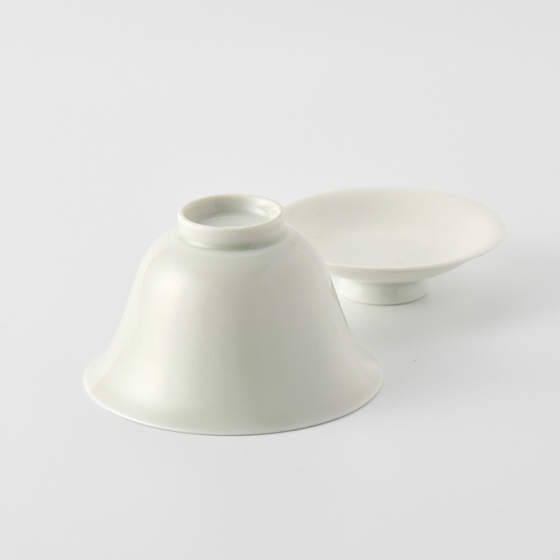 嘉久正窯】蓋碗［登り窯焼成］ | 三川内焼オンライン・ショップ