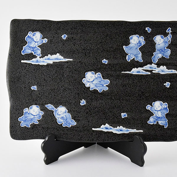 宝珠 陶器 中国陶磁器 | 古染付六角形花鳥文壺 明末 17C | Gallery陽々