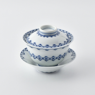 【嘉久正窯】蓋碗　りんぼう