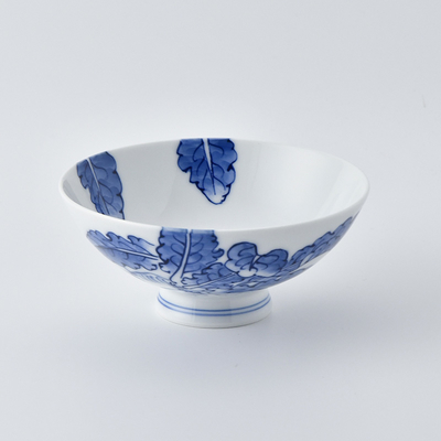 【平戸洸祥団右ヱ門窯】平戸蕪絵　丸平茶碗