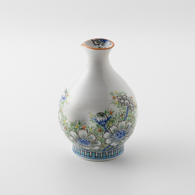 【陶房義窯】秋桜絵徳利