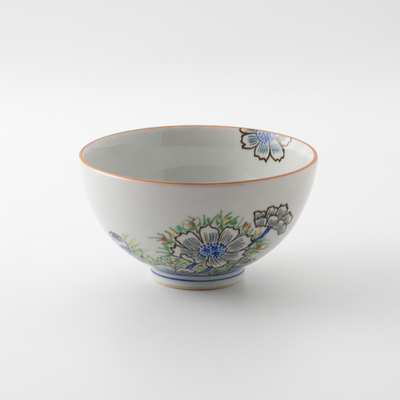 【陶房義窯】秋桜絵丸茶碗