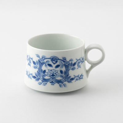 【嘉久正窯】［悠シリーズ］唐草 マグカップ