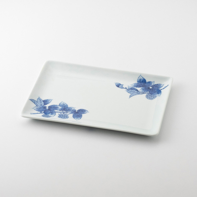 【嘉久正窯】木苺長角皿