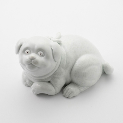 【平戸松山窯】犬置物（中里彰志作） ＊受注生産