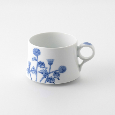 【平戸洸祥団右ヱ門窯】［悠シリーズ］薊文 マグカップ