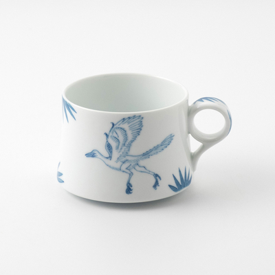 【光雲窯】［悠シリーズ］ 恐竜（アーケネプテリスス・スピノザウルス）マグカップ