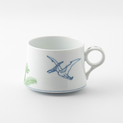 【光雲窯】［悠シリーズ］ 恐竜（プテラノドン）マグカップ