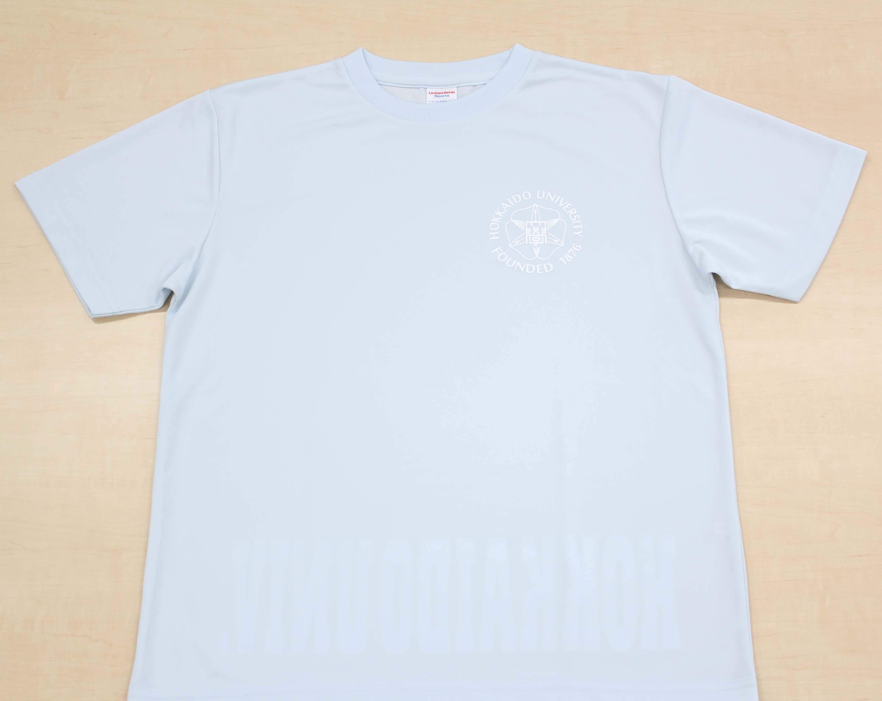 北大ドライTシャツ アイスグレー | 北大オリジナルグッズ