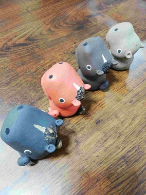 2026年干支　うま(大)　カバ(河馬/大)　ウマ　併