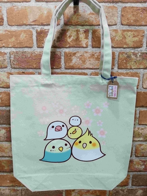 03_トートバッグ　トリ　