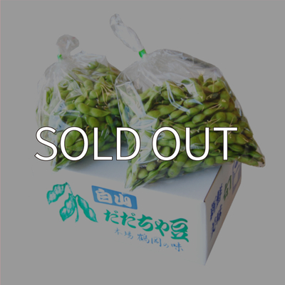 【庄内特産】鶴岡市白山産 だだちゃ豆 1kg