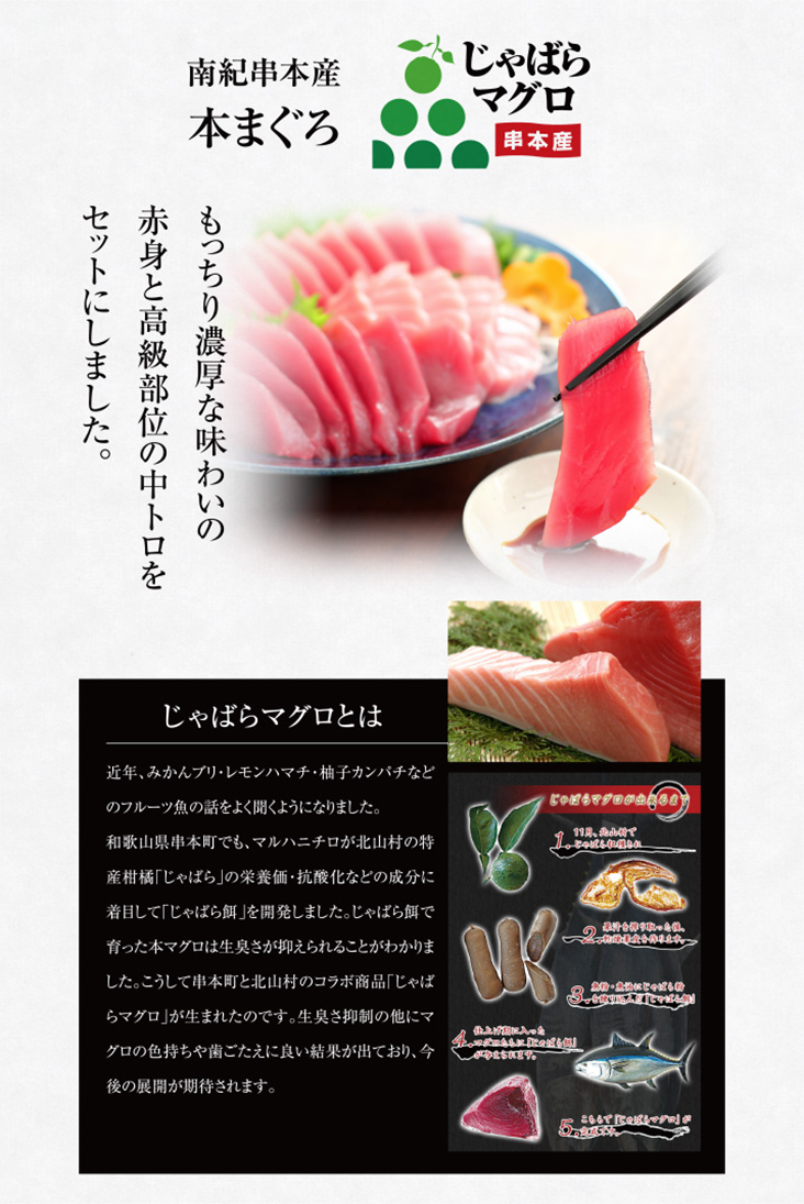 本まぐろ中トロ＆赤身セット240g 和歌山県串本産 | 南紀鰹鮪本舗