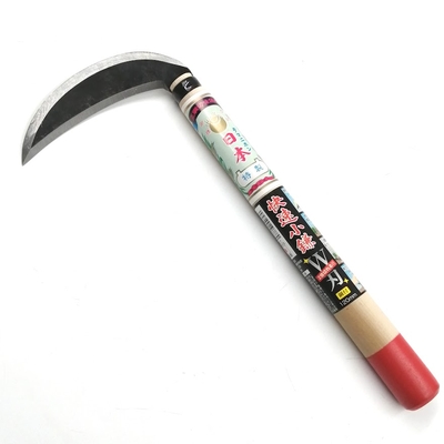 玉日本　快速小鎌　120mmW刃　240mm赤塗柄