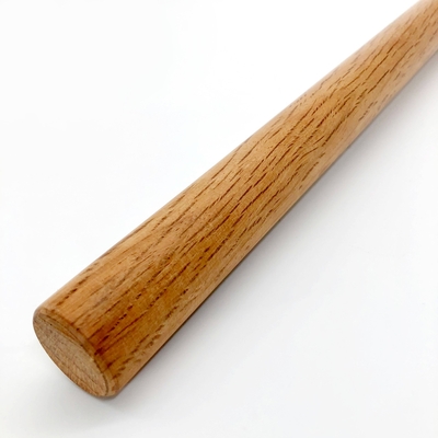 玉日本　麺棒　イチイガシ製　手磨き仕上げ　φ28×900mm