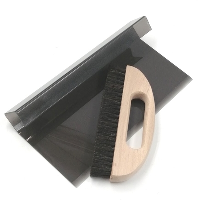 玉日本　蕎麦打ち用粉取り一番弐型（グレー）＆蕎麦打ち用刷毛くし型210mmのセット