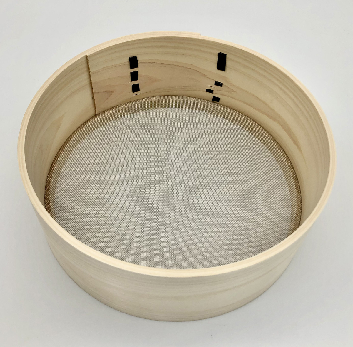 玉日本 そば打ち用粉ふるい 日本製 φ210mm ステン網 50目 （40ﾒｯｼｭ