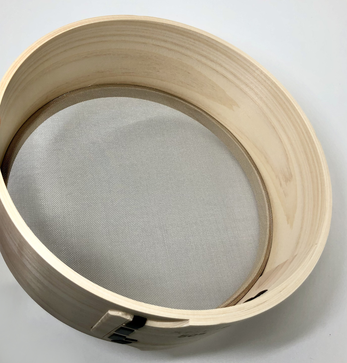 玉日本 そば打ち用粉ふるい 日本製 φ210mm ステン網 50目 （40ﾒｯｼｭ