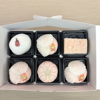 花咲か爺さん3点 プラス 上生菓子3点