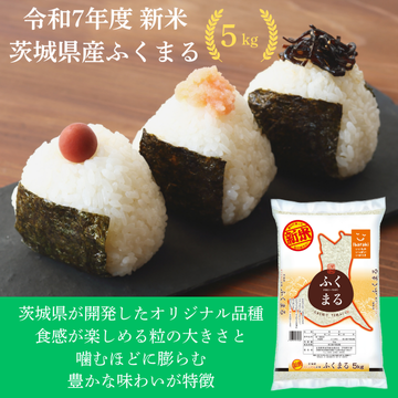 【令和7年度　新米】茨城県産ふくまる5kg