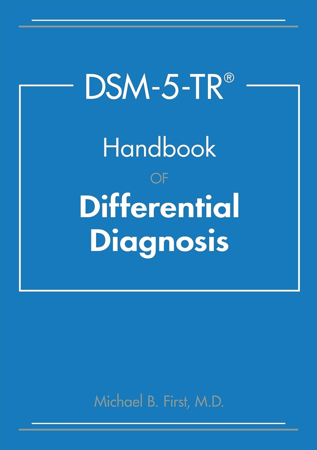 DSM-5-TR: Handbook of Differential Diagnosis | 神陵文庫