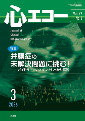 心エコー 2026年3月 弁膜症の未解決問題に挑む！（Vol.27 No.3）**文光堂/伊藤 浩（川崎医科大学総合内科/4912042710365**