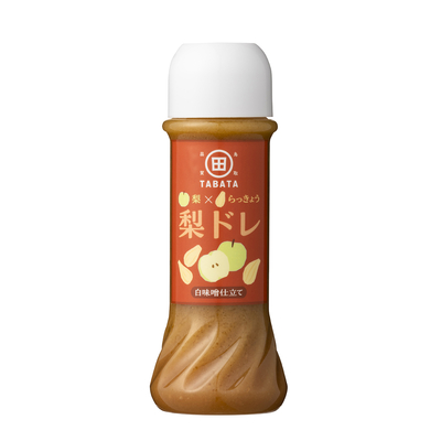 梨とらっきょうで作った梨ドレ(白味噌仕立て) 205ml［田畑商店］