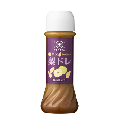 梨とらっきょうで作った梨ドレ(醤油仕立て) 205ml［田畑商店］