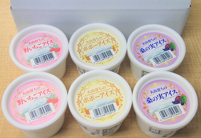大山育ちのアイス 3種セット