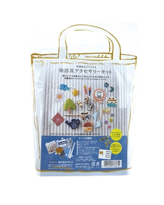 石塑ねんどでつくる 陶器風アクセサリーキット［PADICO］